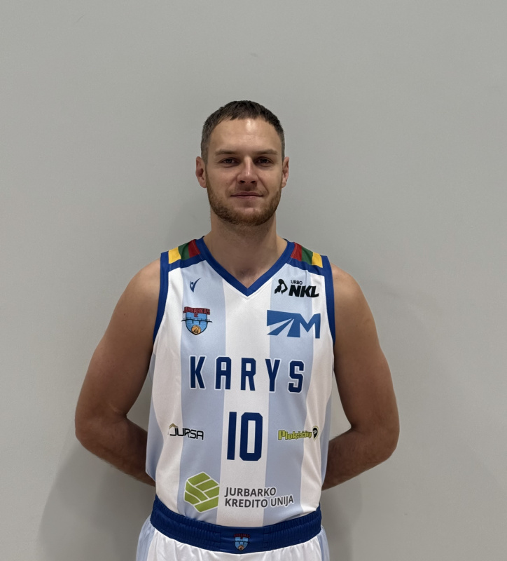 Karolis Guščikas - Jurbarko Jurbarkas-Karys-Manvesta