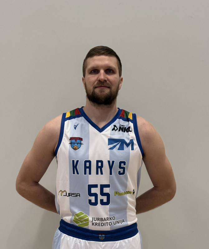 Justas Tamulis - Jurbarko Jurbarkas-Karys-Manvesta